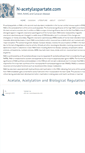Mobile Screenshot of n-acetylaspartate.com